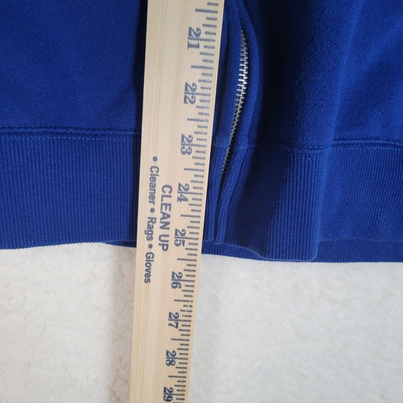 Royal Caribbean International Mens XL Blue Yellow Full Zip Fleece Hoodie - Picture 5 of 10